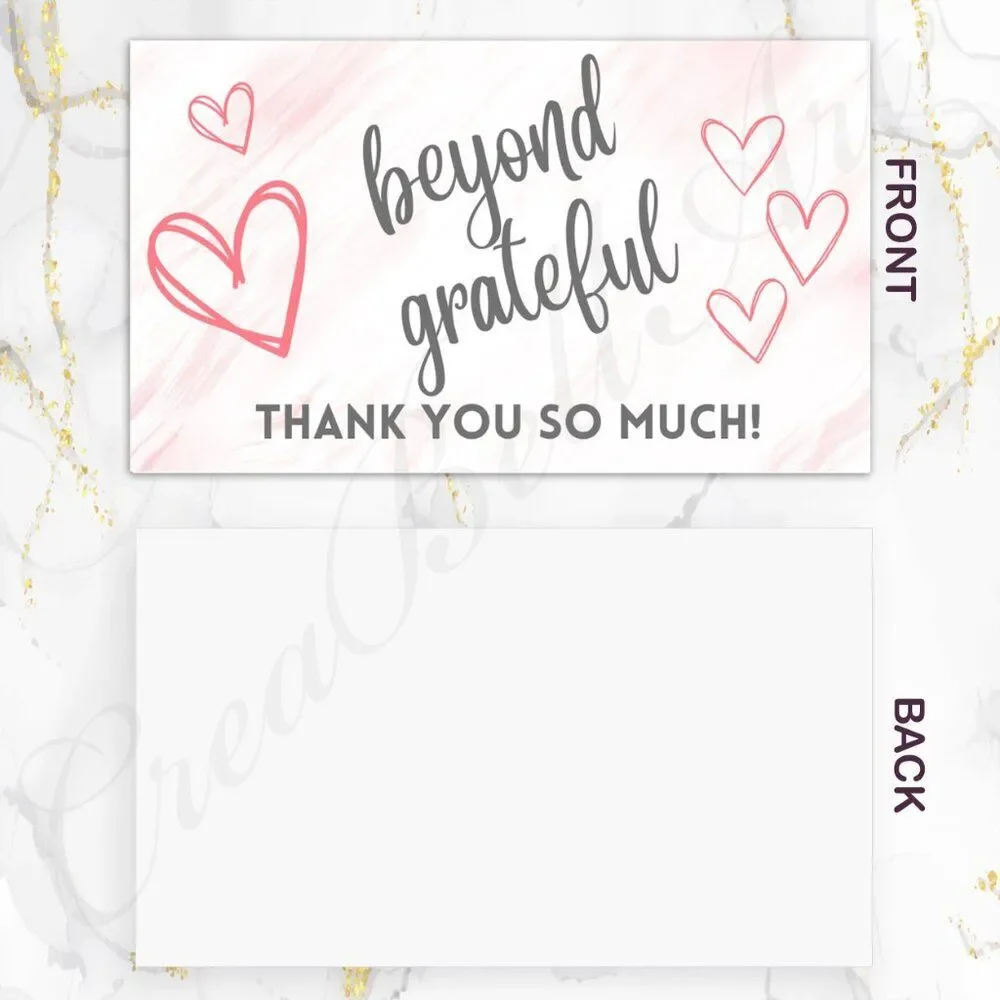 60 Thank You Cards | beyond Grateful 3.5